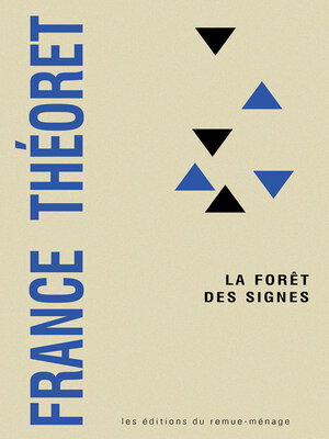 cover image of La forêt des signes